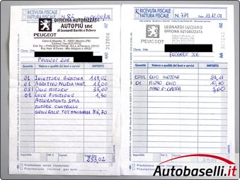 PEUGEOT 206 1.4 XT 5 PORTE