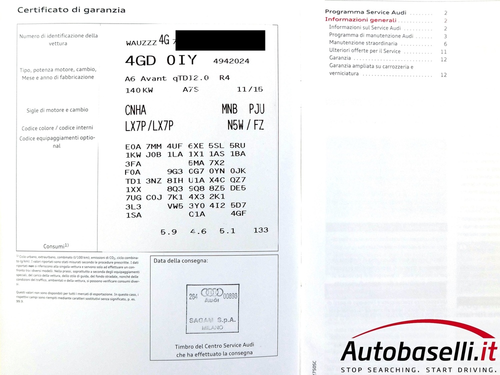AUDI A6 SW 2.0TDI QUATTRO BUSINESS PLUS - Foto 73