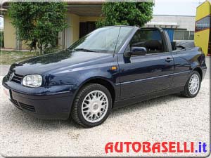 golf cabrio usata